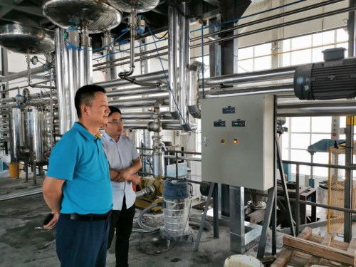 漢唐華固考察團見證卡本工廠高端質(zhì)造 卡本科技加固硅烷浸漬劑